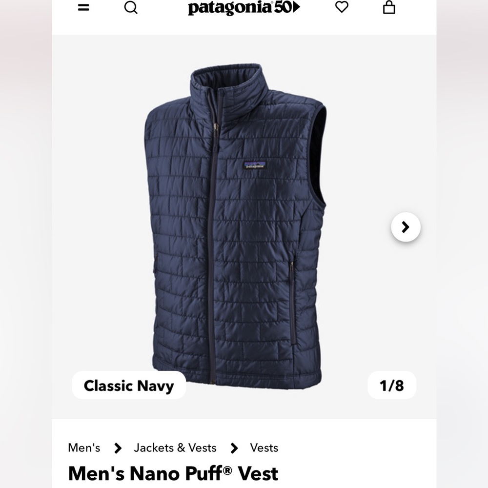 Patagonia Men’s Nano Puff Vest